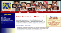 Desktop Screenshot of friendsoffanaminnesota.org